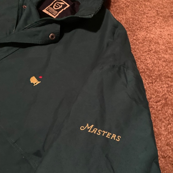 Sunderland Of Scotland Lrg Pullover Windbreaker Short Sleeve Masters Golf Jacket - Picture 4 of 5